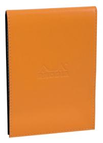 118138 Rhodia Pad Holder with Pen Loop - Orange