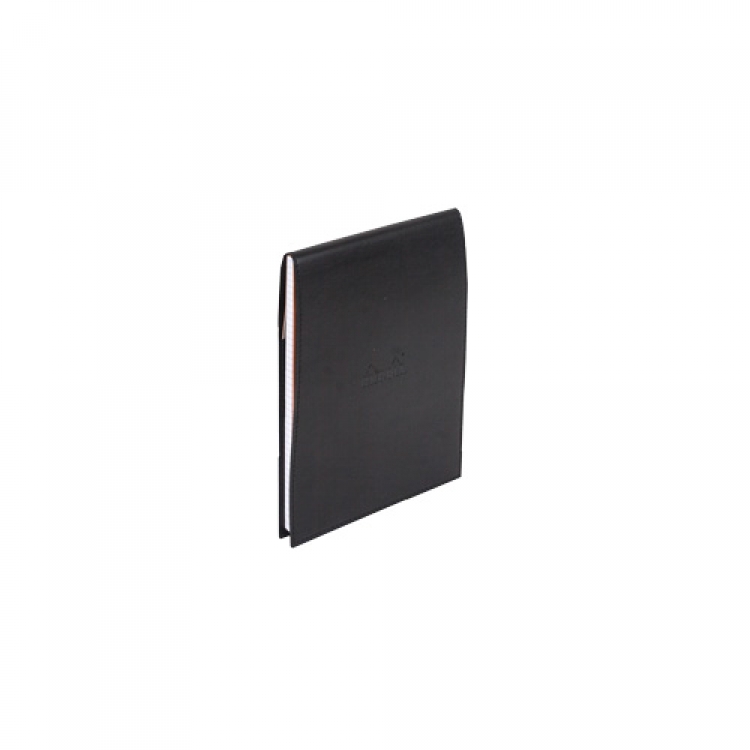 118169 Rhodia Pad Holder with Pen Loop Black 