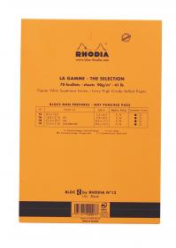 122007C Rhodia "R" Premium Stapled Notepad 