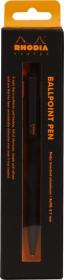 9389C Rhodia Rollerball Pen 5" Black (packaging)