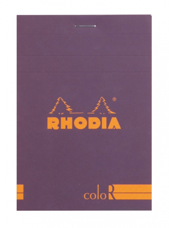 12970C Rhodia ColoR Pads - Violet Front