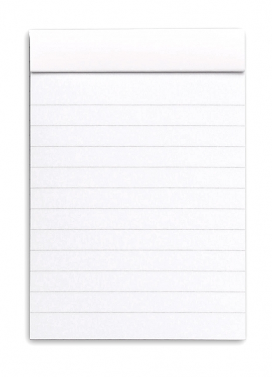 11601C Rhodia “Ice” Notepads - Lined 3 x 4 Opened