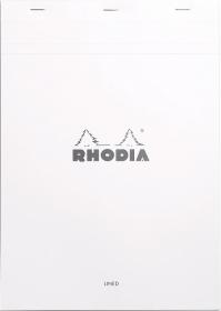 18601C Rhodia “Ice” Notepads - Lined 8 ¼ x 11 ¾ Closed