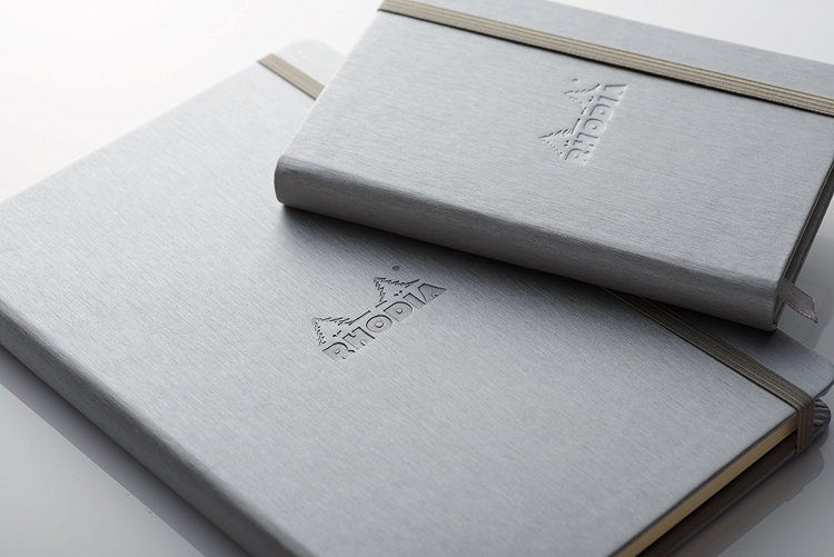 Rhodia Webnotebook Silver - Ambiance