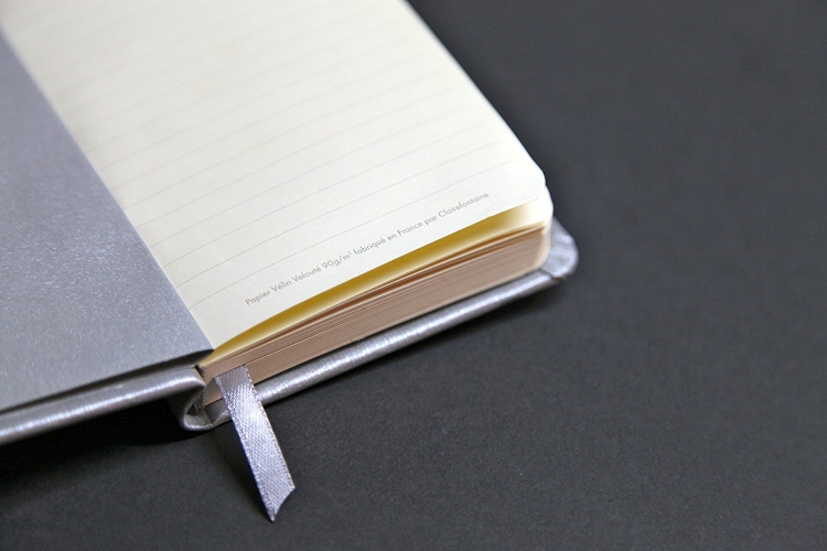 118067C Rhodia Lined Webnotebook - Silver