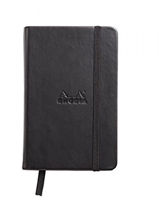 118069C Rhodia Lined Webnotebook - Black