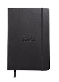 118609C Rhodia Lined Webnotebook - Black