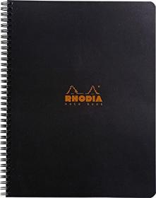 193009C Rhodia Wirebound Notebooks - Black