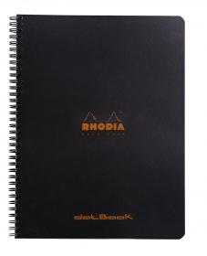 193039C Rhodia Classic Wirebound Notebook - Black