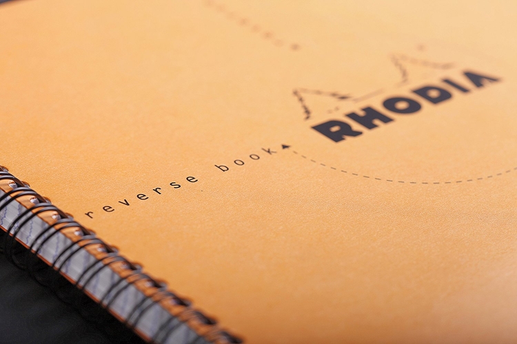 193608C Rhodia Reverse Books & Dot Books - Orange