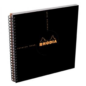193609C Rhodia Reverse Books & Dot Books - Black