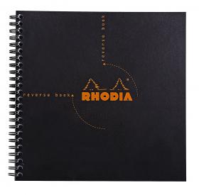 193609C Rhodia Reverse Books & Dot Books - Black