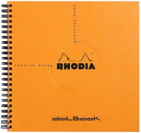 193638C Rhodia Reverse Books & Dot Books - Orange
