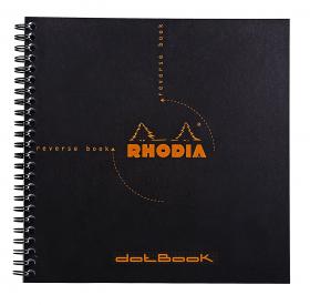 193639C Rhodia Reverse Books & Dot Books - Black
