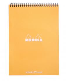 18503C Rhodia Wirebound Notepad - Orange